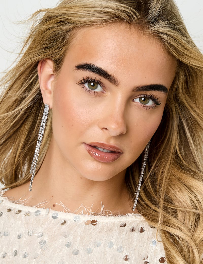 Copper Dangle Earrings Geometric Elegant Christmas Luxurious Series Women's jewelry