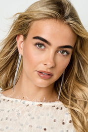 Copper Dangle Earrings Geometric Elegant Christmas Luxurious Series Women's jewelry