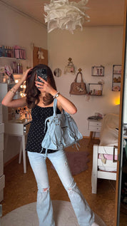 CITY bag big light blue