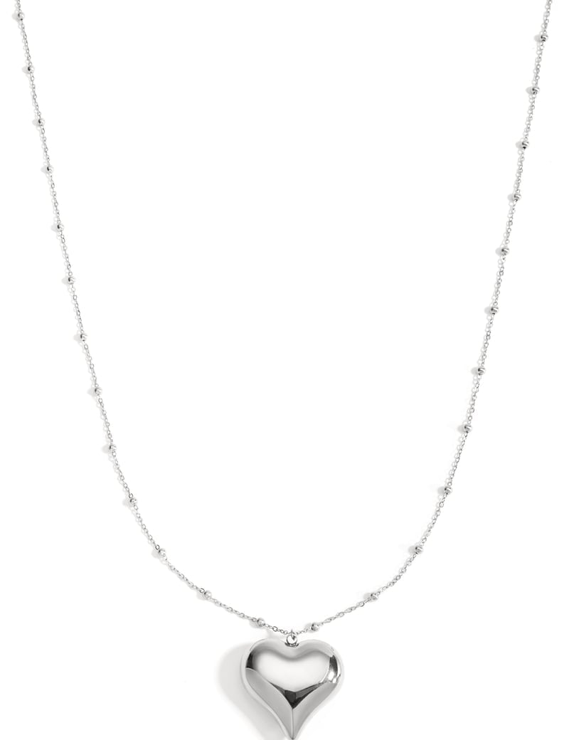 Stainless Steel Long Necklaces Heart Casual Daily Simple Series Women's jewelry