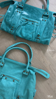 CITY bag big turquoise