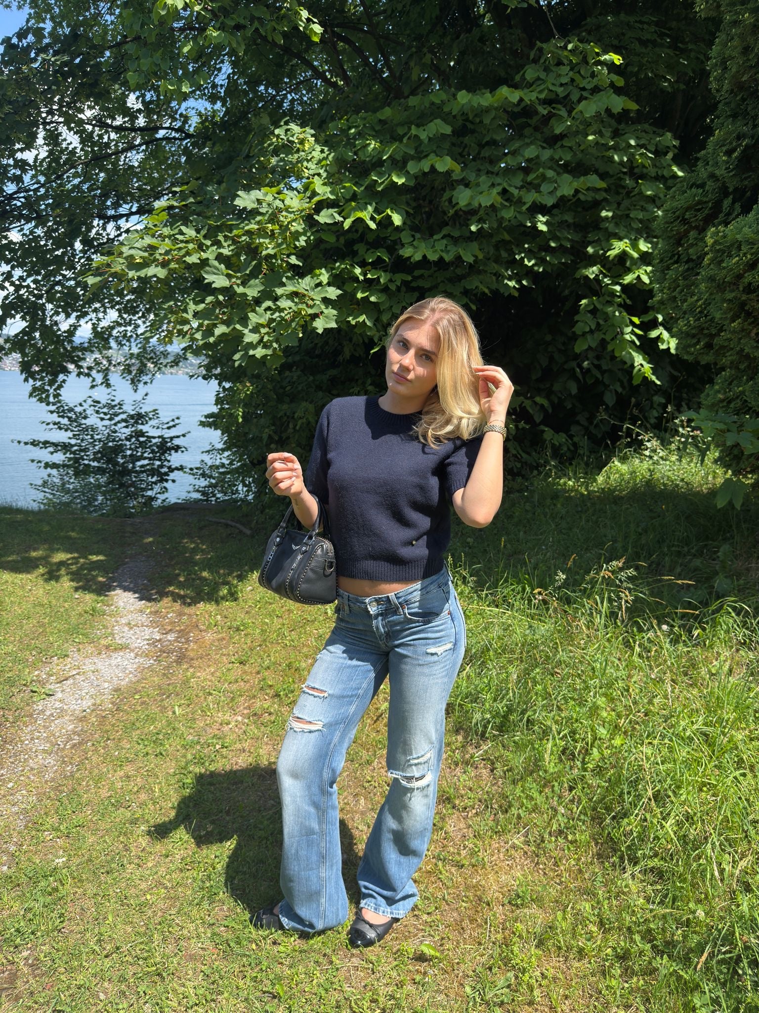JULIA sweater navy
