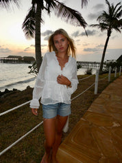 MARGOT ruffle blouse