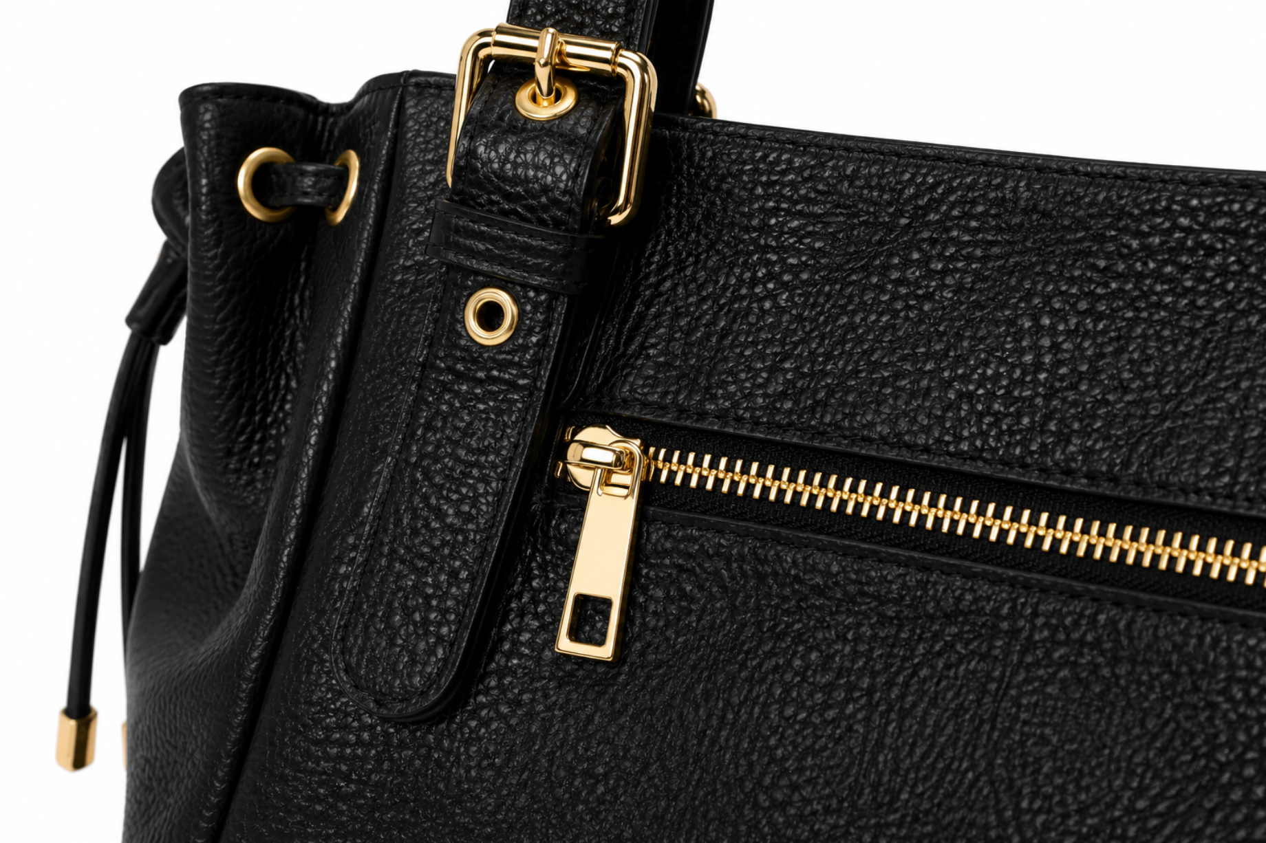 STELLA bag black leather