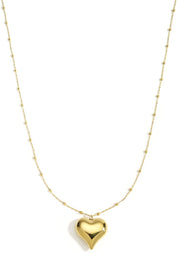 Stainless Steel Long Necklaces Heart Casual Daily Simple Series Women's jewelry